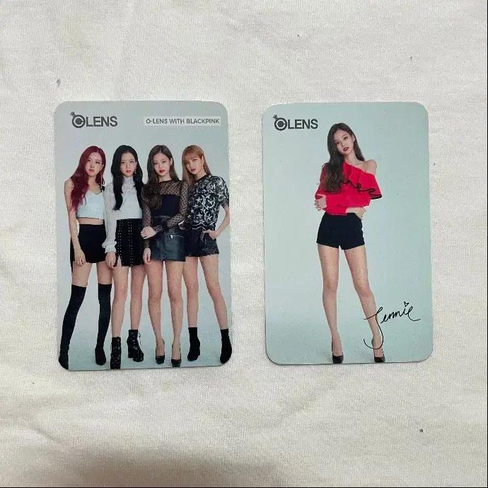 

Фотокарточка Black Pink X Orange White Version Jenny