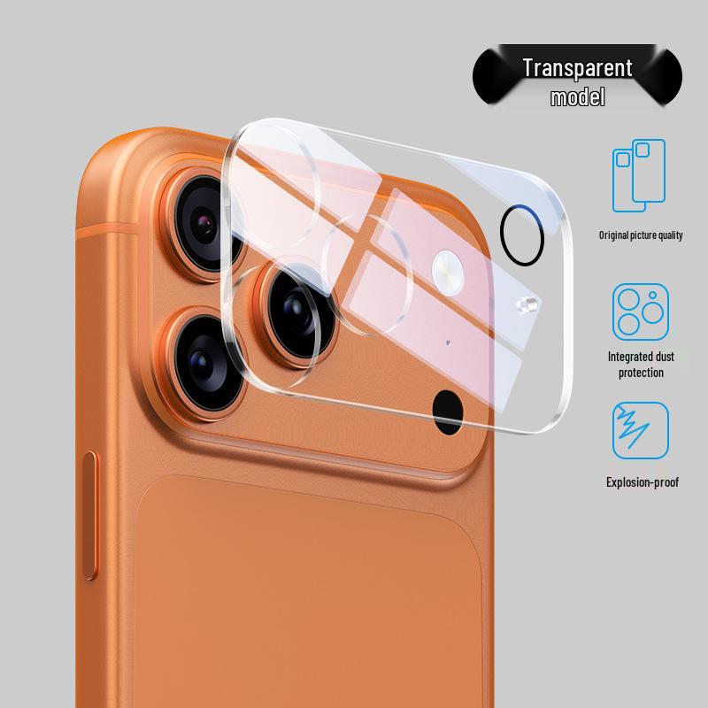 

Захисне скло для об єктива камери iPhone 17 Pro Max: 6-в-1 Захисний чохол HD від подряпин iPhone 16E