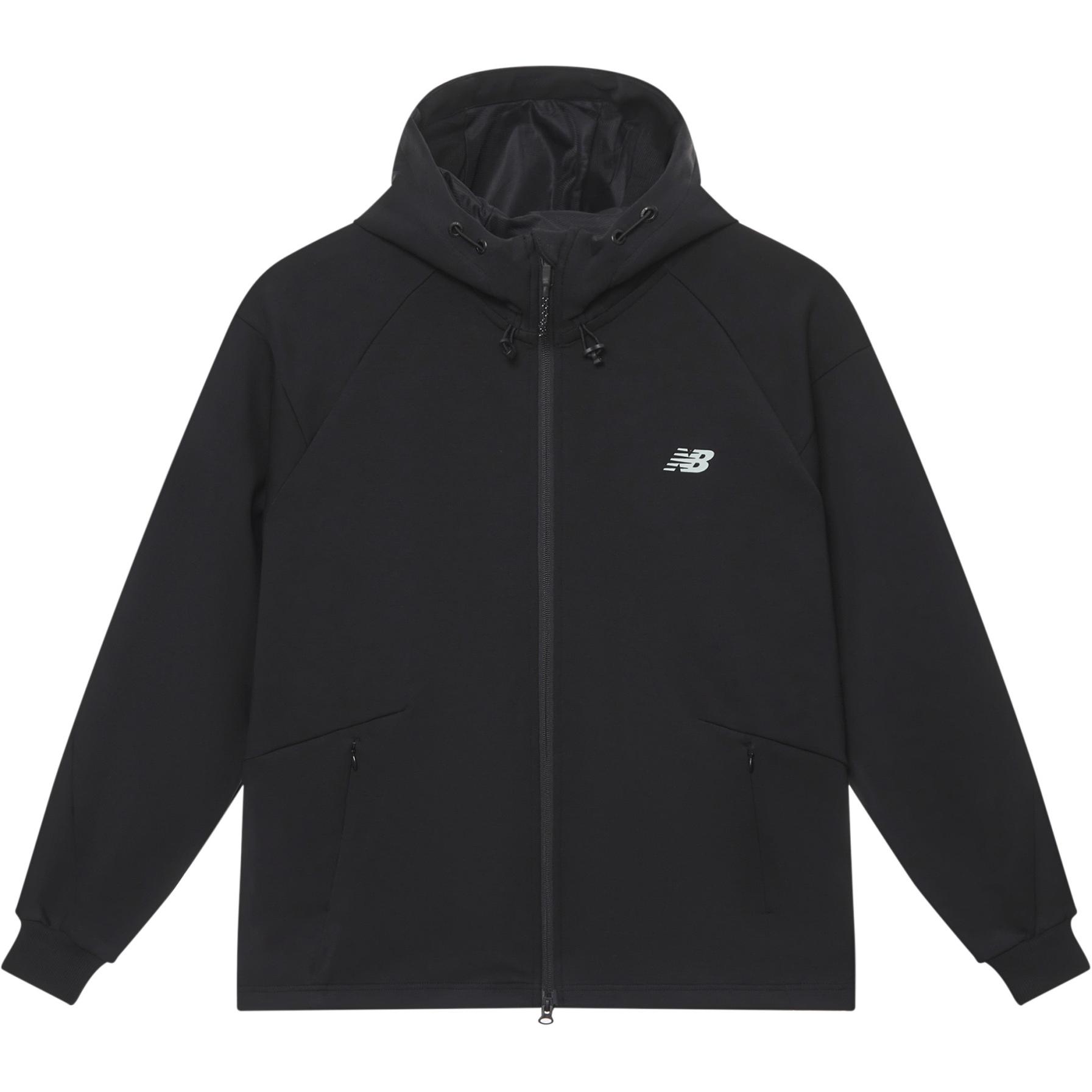 New Balance FW24 Jacket Sweatshirt Coat Unisex Black MDE33251-BK M