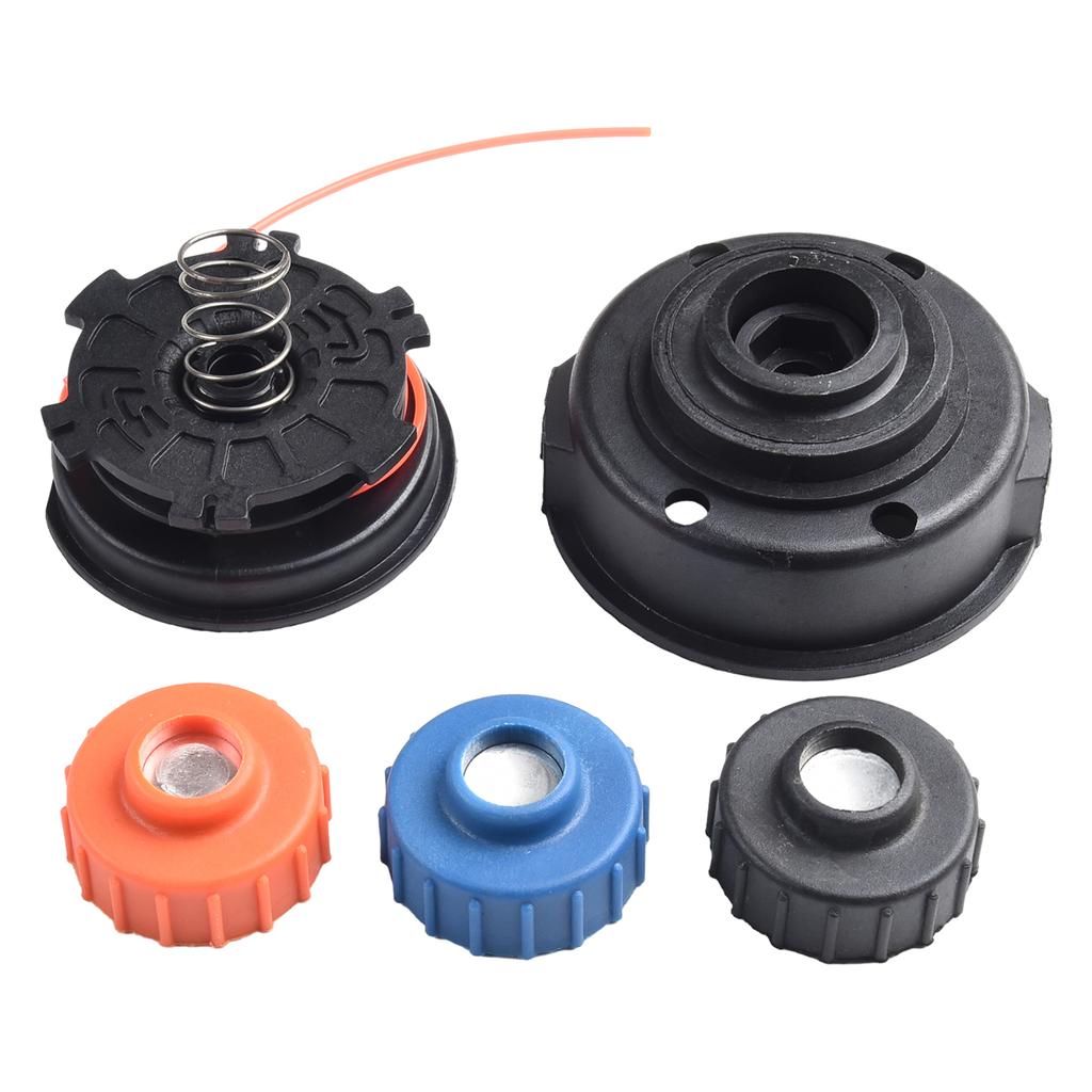 Trimmer Head Replacement Part Compatible with Multiple Models Including RY34442 Perfect for Enhanced Lawn Care Efficiency