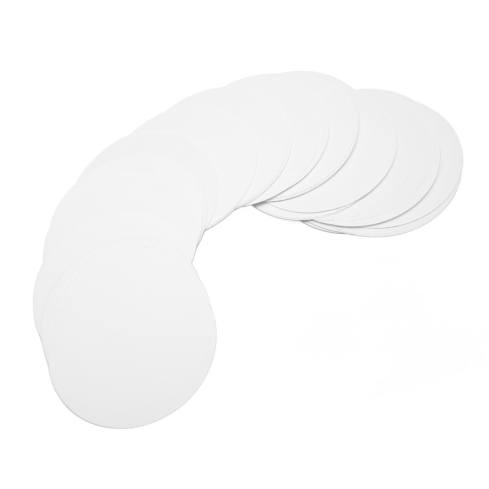 

100 шт. Нарисованные вручную круглые бумажные значки, самодельная бумага для изготовления значков, наклеек на холодильник 58mm