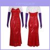 Jessica-Kostüm im roten Kleid aus „Falsches Spiel mit Roger Rabbit“ für Cosplay und Mottopartys