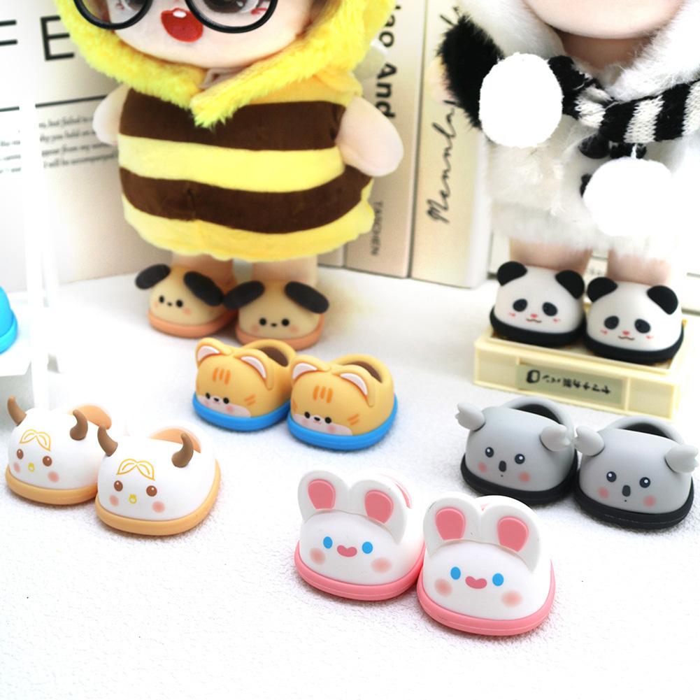 Doll Shoes Suitable for 20cm Cotton Dolls Shoes Slipper Toys Casual Sandal Dolls Accessories DIY Doll Toys