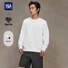 HLA Men's Spring 2025 Embroidered Crewneck Pullover Sweatshirt