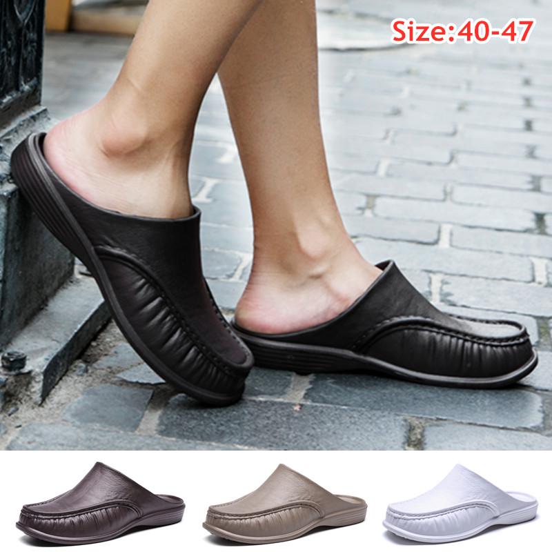 Mocasines abiertos de sandalias para hombre comprar a buen precio — entrega  gratuita, reseñas reales con fotos — Joom