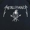 ZX TEE Oldschool Vintage Vintage Men's and Women's Short Sleeve T-shirts By Metallica Loose Tops Breathable Tee