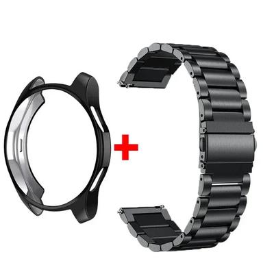 Curea+Carcasă pentru Samsung Galaxy Watch 6 5 4 44mm 40mm Classic 46mm 42mm Brățară din Oțel Inoxidabil Curea Galaxy Watch 3 5 Pro 41 45mm