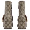 Gucci מגפי קרסול 'GG Canvas - בז'' לנשים (מידות נשים) מגפי קרסול בז' / אבוני / חום 701706 9I650 9769