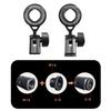 Metal Microphone Clip Microphone Shock Mount Bracket Holder Simple Stand Accessories Use Flexible Angle Adjustment