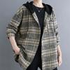 Mantel für Damen Verdickt Herbst Winter Windjacke Übergröße Wasserdicht Lässige Jacke