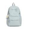 Schoolbag Backpack Female Solid Color Small Fresh Cute Casual Student Backpack Lightweight Versatile Simple Travel Backpack