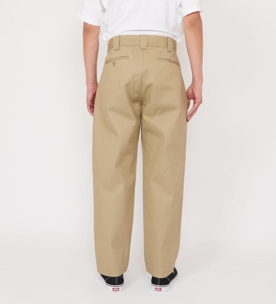 [Dickies] 2-Pleat Work Pants DB2018-0014 Khaki 28