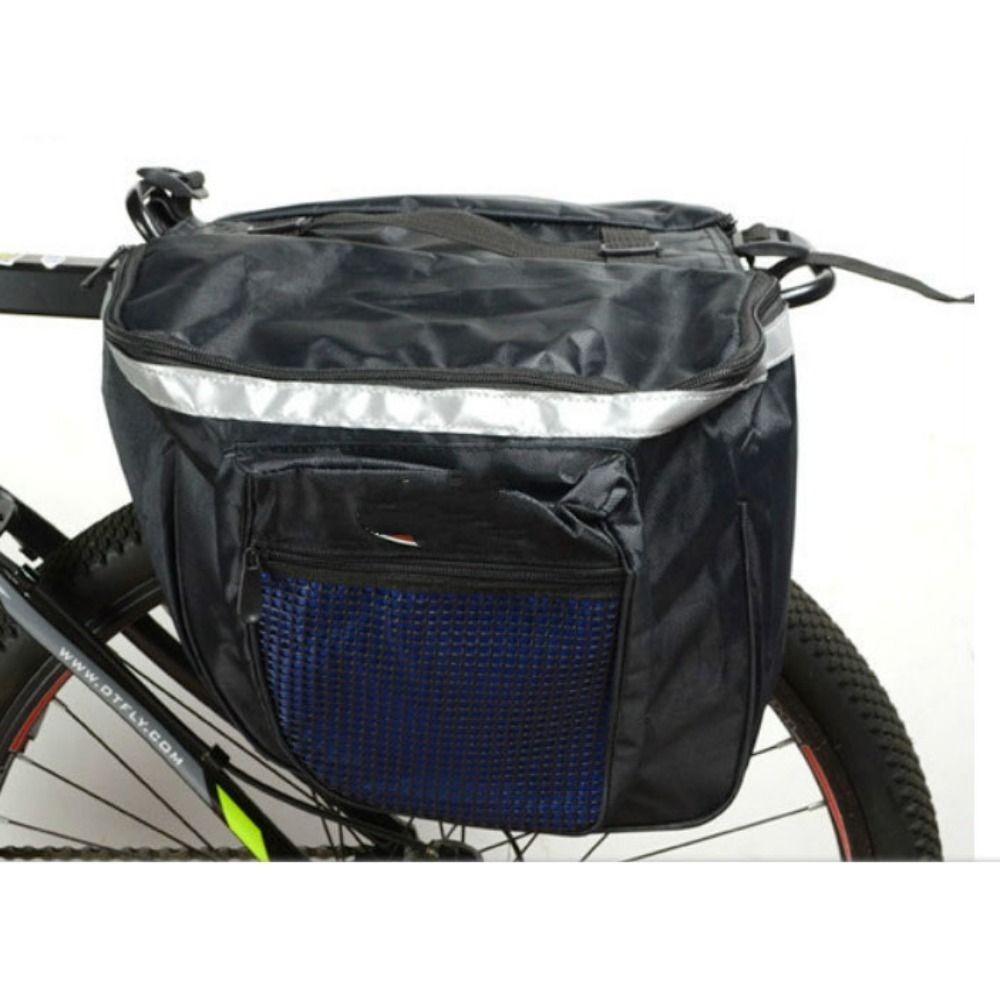 New Waterproof Bike Bag Double Pack Bracket Saddle Bag Riding Supplies Large Capacity Cycling Accessories