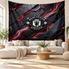 Manchester United Wall Tapestry, Soft Fabric Wall Hanging, Decorative Backdrop For Bedroom Home Wall Art