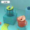 Dual-Use Cup for Kids: Straw & Duckbill Design for Easy Drinking and Learning