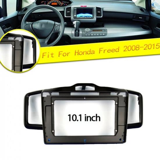 

Auto Fascia Stereo Radio Bezel Panel Frame Trim 2 Din For Honda Freed 2008-2015