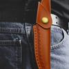 Lederscheide für feststehendes Messer Outdoor-Werkzeuggürtel Jagdholster Tragescheide Leder-Messerhülle Multifunktionswerkzeug