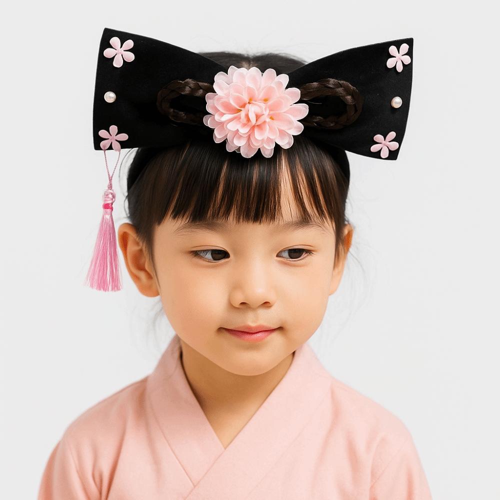 Pearl Hanfu Hair Hoop Rhinestone Chinese Style Headband Classical Ancient Style Headwear  Girl