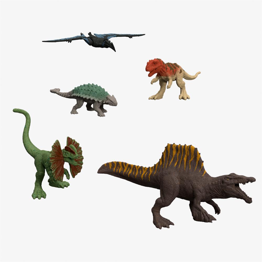 Young Toys Monde Jurassique: Un Nouveau Commencement Ensemble de Collection de 15 Figurines de Dinosaures