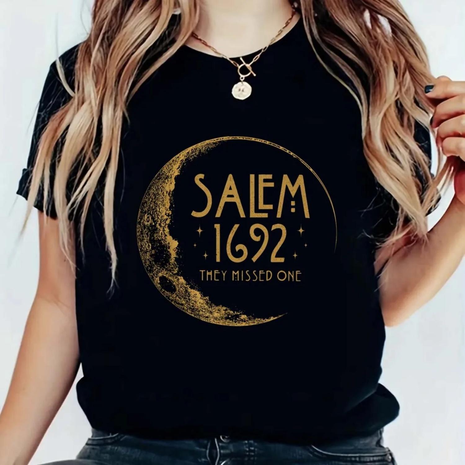 

Women s Basic T-shirt 90s Fashion Harajuku Fun Letter Printing Casual Versatile Short Sleeve Women s Black Printing O-Neck T-shi S чёрный