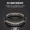 Magnetic Car Phone Holder Dashboard Windshield Zinc Alloy Rotating Multi-Angle Compact Smartphone Mount