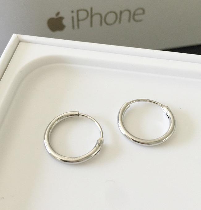 E63Gd Те же серьги, Серьги-кольца для пары, Креативные простые и модные серьги-пусеты, Ювелирные изделия