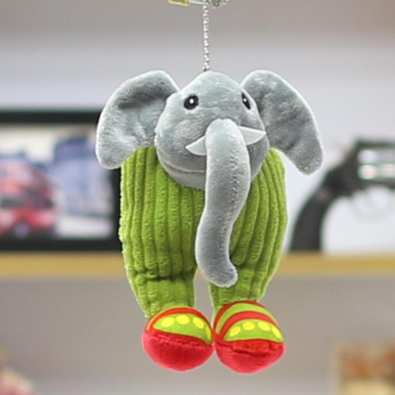 Mountain and Sea Ceremonial Wooden Stick Man Doll Pendant Keychain Shark Doll Small Doll Banana Monkey Plush Toy