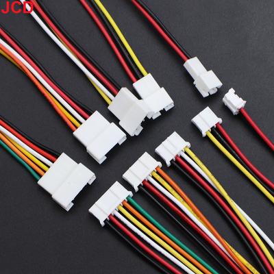 JCD 5Pairs Micro JST PH 2.0mm Pitch 2/3/4/5/6 Pin Male Plug / PH2.0 Female Terminal Socket Wires Cables Connector 26AWG 15CM
