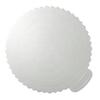 Set of 5 Nonslip Plastic Cake Stands with Textured Bottom ABS Texture for Firm Cake Positioning During Parties and Event