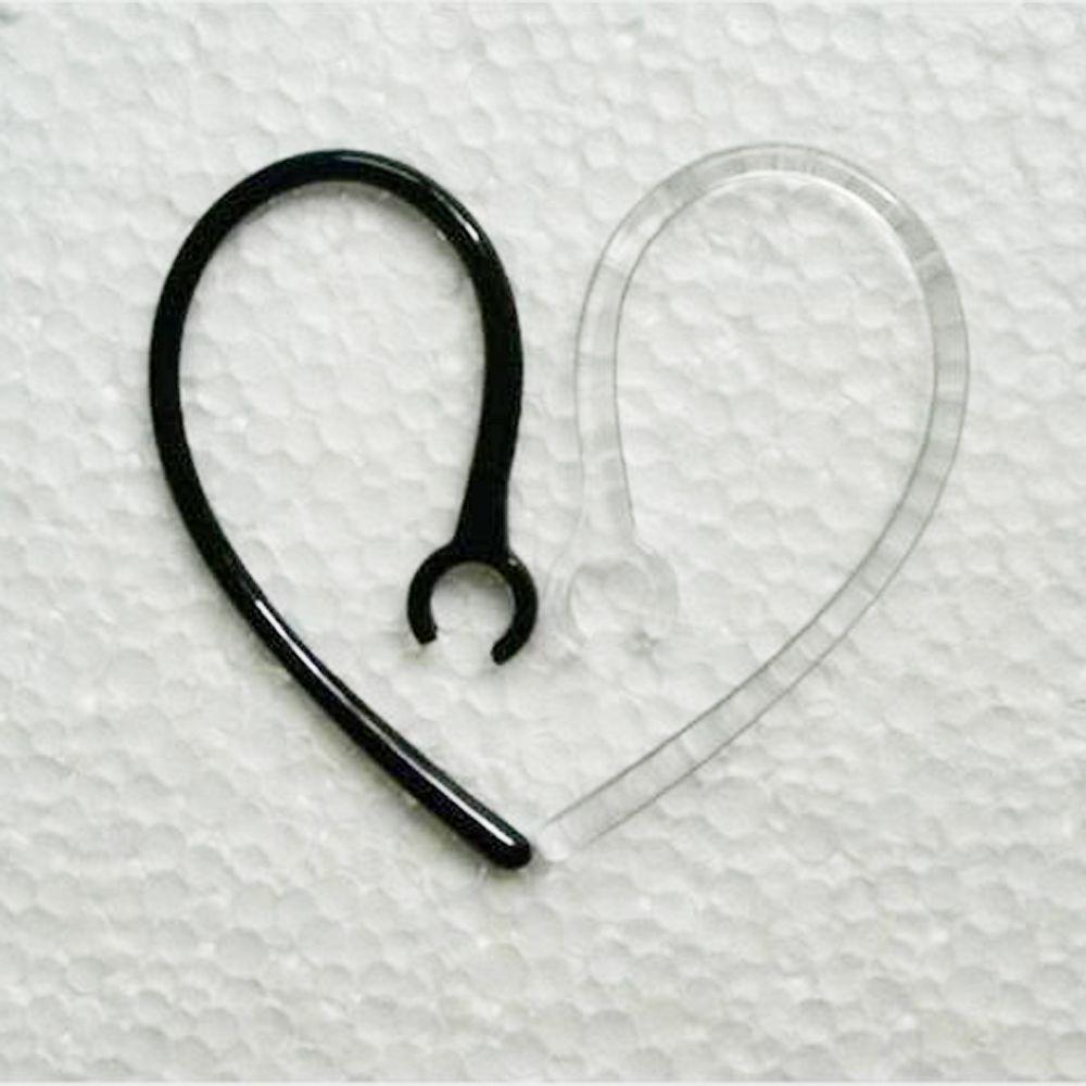 10 Stück 6mm Ohrbügel Kunststoff Schwarz Weiß Bluetooth Headset Ohrstöpsel Ersatz Ohrbügel Clip Halter Langlebiges Kopfhörer Zubehör