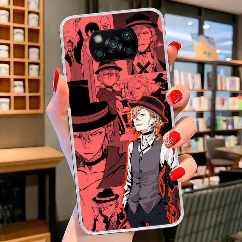 Bungo Stray Dogs Manga Cover Phone Case For Xiaomi Poco F7 Ultra X7 X6 X5 Pro M7 Redmi 15C 15 13C 13 12C 12 10C 10 9A 9C 9T 9 Sh