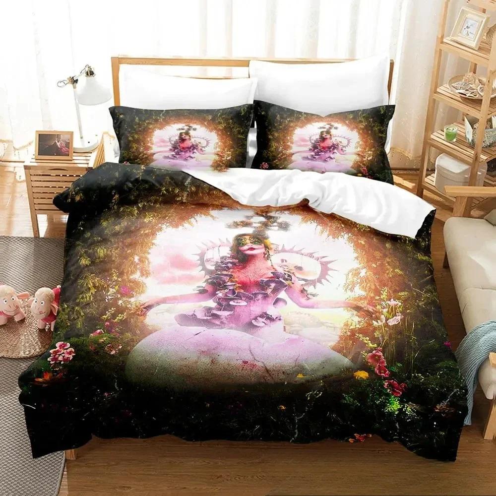 3D Print Portals Melanie Martinez Album Bedding Set Boys Girls Twin Queen King Size Duvet Cover Pillowcase Bed Boys Adult