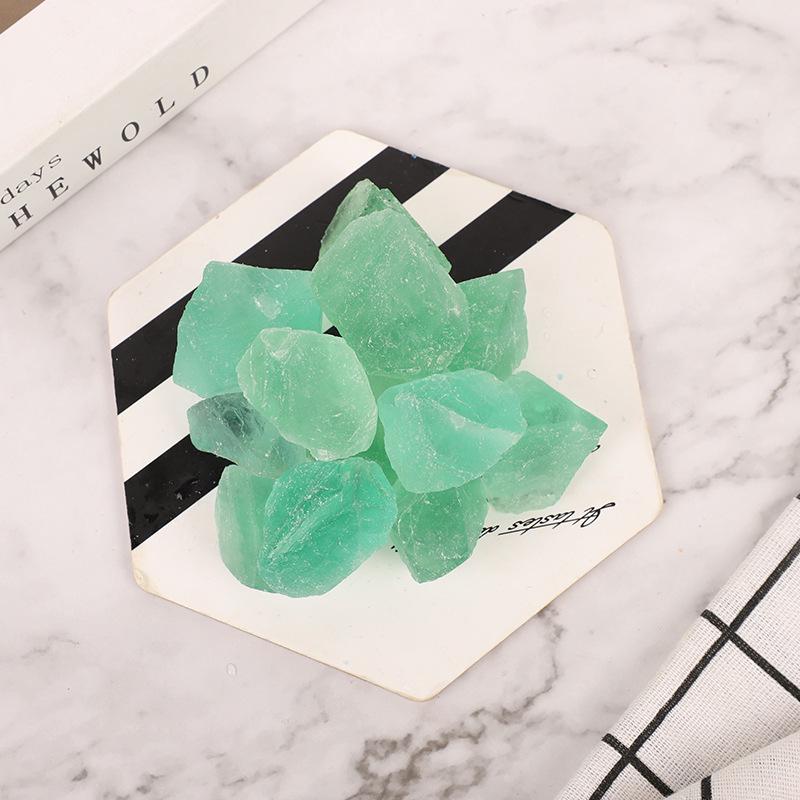 Green Fluorite Crystal Aromatherapy Diffuser Stones for Home Decoration