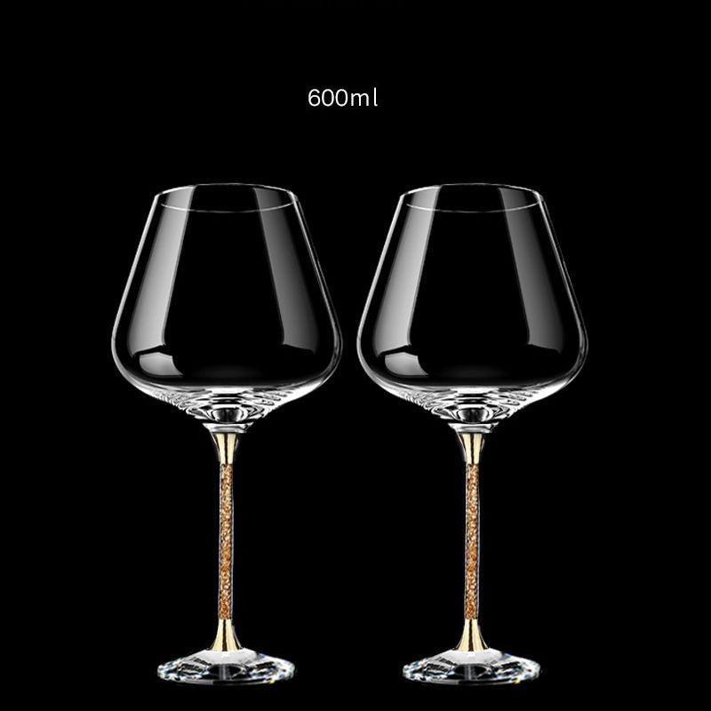 

2 шт. бокалы для вина хрустальные прозрачные выдувные стеклянные стаканы без свинца ручной работы хорошие подарки на годовщину свадьбы день отца дегустация вина 501-600ml