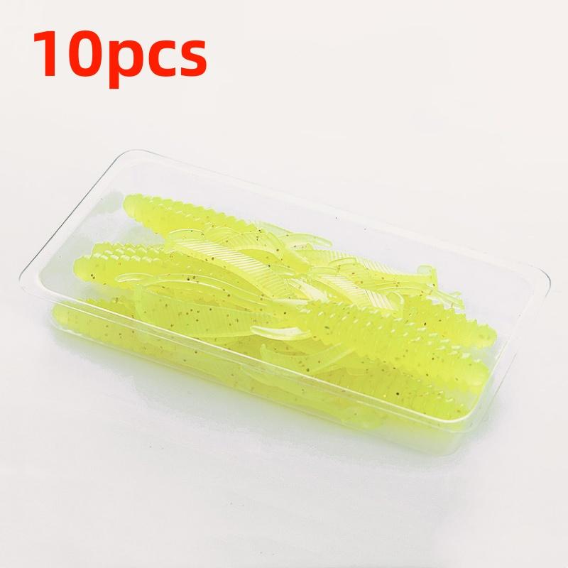 Extra Large Realistic Shrimp-Shaped Soft Worm Fishing Bait with Double Ridge Tail – Suitable for Freestyle Fishing and Big Fishi