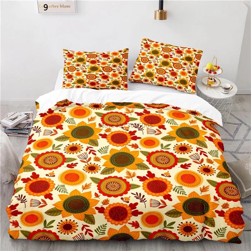 Fashion Nordic Printed 3d Bedding Set Duvet Cover Set Pillowcase Twin Full Queen King Size Bedclothes Bed Linen Drop Shipping