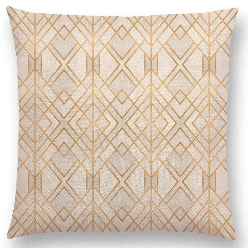 New Exotic Prints Gorgeous Geometric Pattern beautiful Elegant Stripes Pretty Texture Home Cushion Cover Sofa Throw Pillow Case