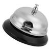 3Pcs Stainless Steel Desktop Service Call Ring Bell for Hotel Restaurant Reception AccessoryS Size