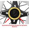 Center lock disc brake lock ring nut cover alloy for Campagnolo CP wheelsets