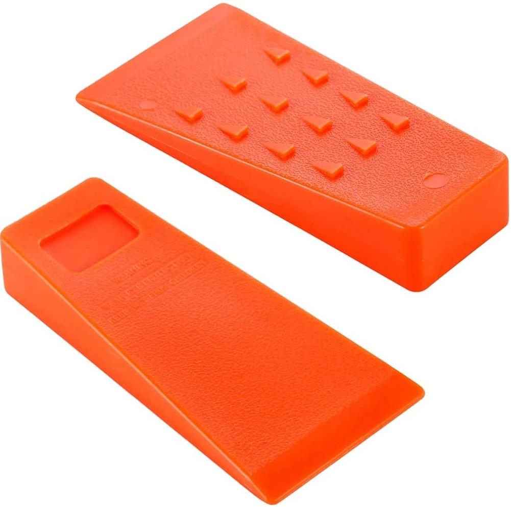Felling Wedges ABS Plastic Accessory Heavy Duty Orange