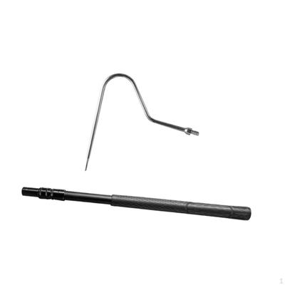 Schlangenhakenfänger 58-115cm Lange Reichweite Edelstahl Professionell Einziehbar Tragbar