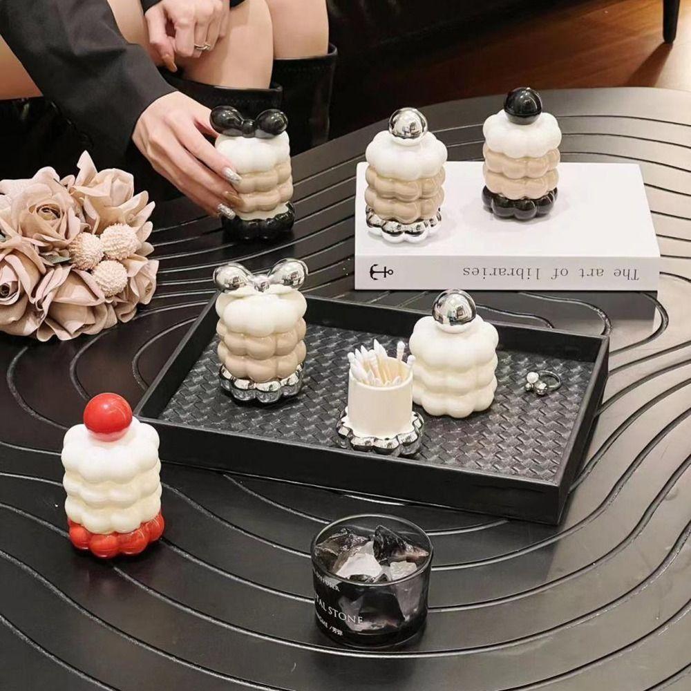 Creative Toothpick Box INS Cotton Swab Storage Box Portable Toothpick Holder  Restaurant