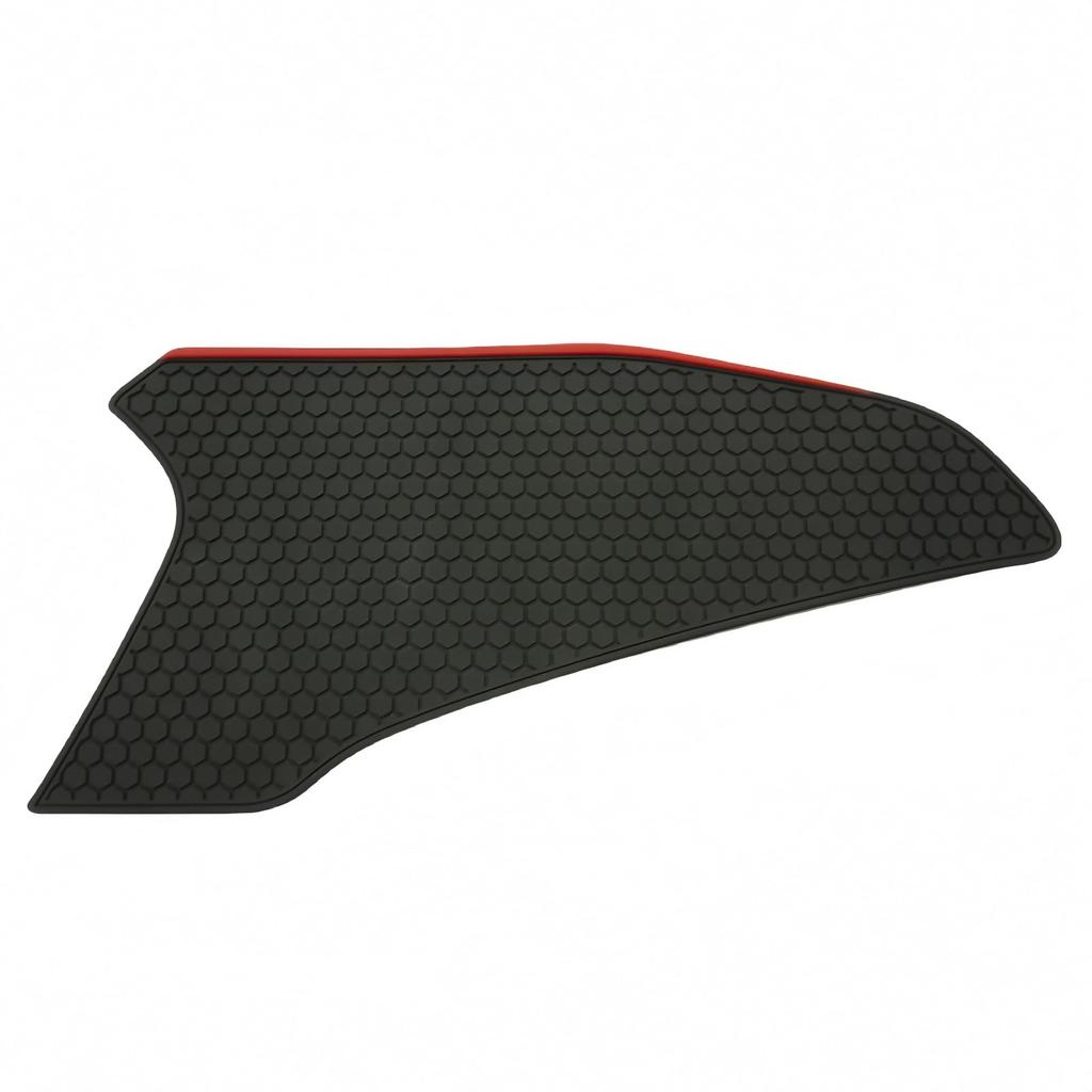 Honda CB650R CBR650R (2019-2023-2024) Motorcycle Gas Tank Protector, Fuel Tank Sticker, Non-Slip, Anti-Scratch, Durable, Honeycomb Design (Red)