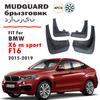 2015 2016 2017 2018 VOOR BMW X6 M sport F16 Spatlap Spatbeschermer Spatbord Spatlappen Accessoires Voor Achter 4 stuks