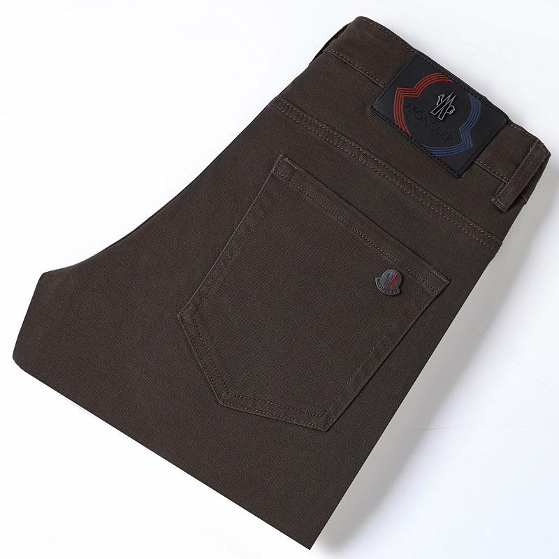 New Fashion Trend Jeans Men's Autumn and Winter Black Straight Versatile Casual Pants