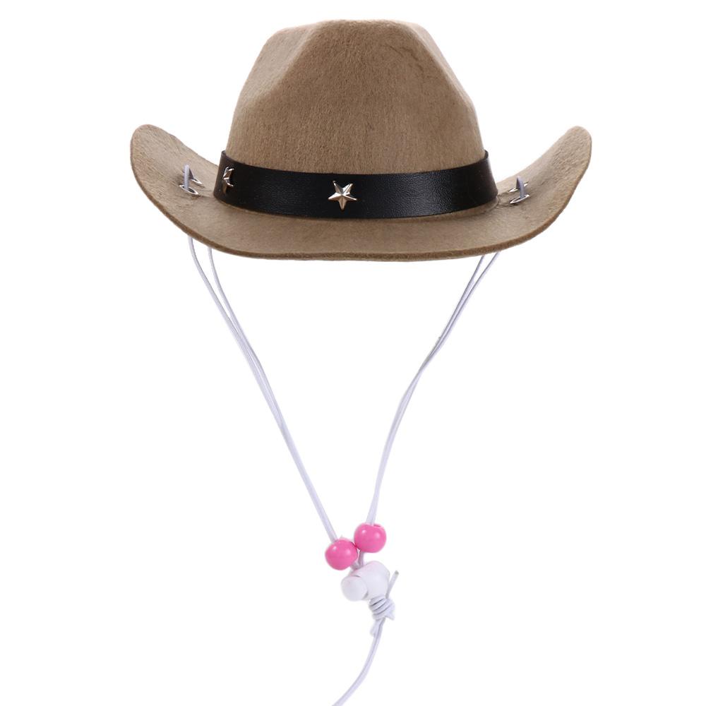 Cowboy Pet Products Cat Hat Birthday Party Cat Costumes Halloween Decoration Pet Supplies Dog Costume Dog Hat Cat Cowboy Hat хаки