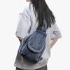 Vintage Denim Bag Multi-functional Chest Bag Women Backpack