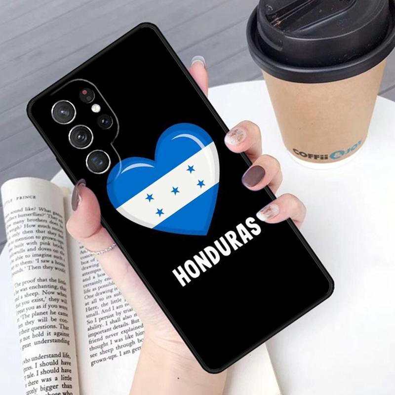 Honduras Flagge Handyhülle Cover Für Samsung Galaxy S24 S25 Ultra S21 S22 Ultra S10E Note 10 Plus Note 20 FE S23