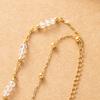 Pendentif Arbre de Vie Perles de Cristal Multicouches Acier Inoxydable Bijoux de Mode pour Femmes Cadeau Chaîne de Cheville Fête de Plage d'Été