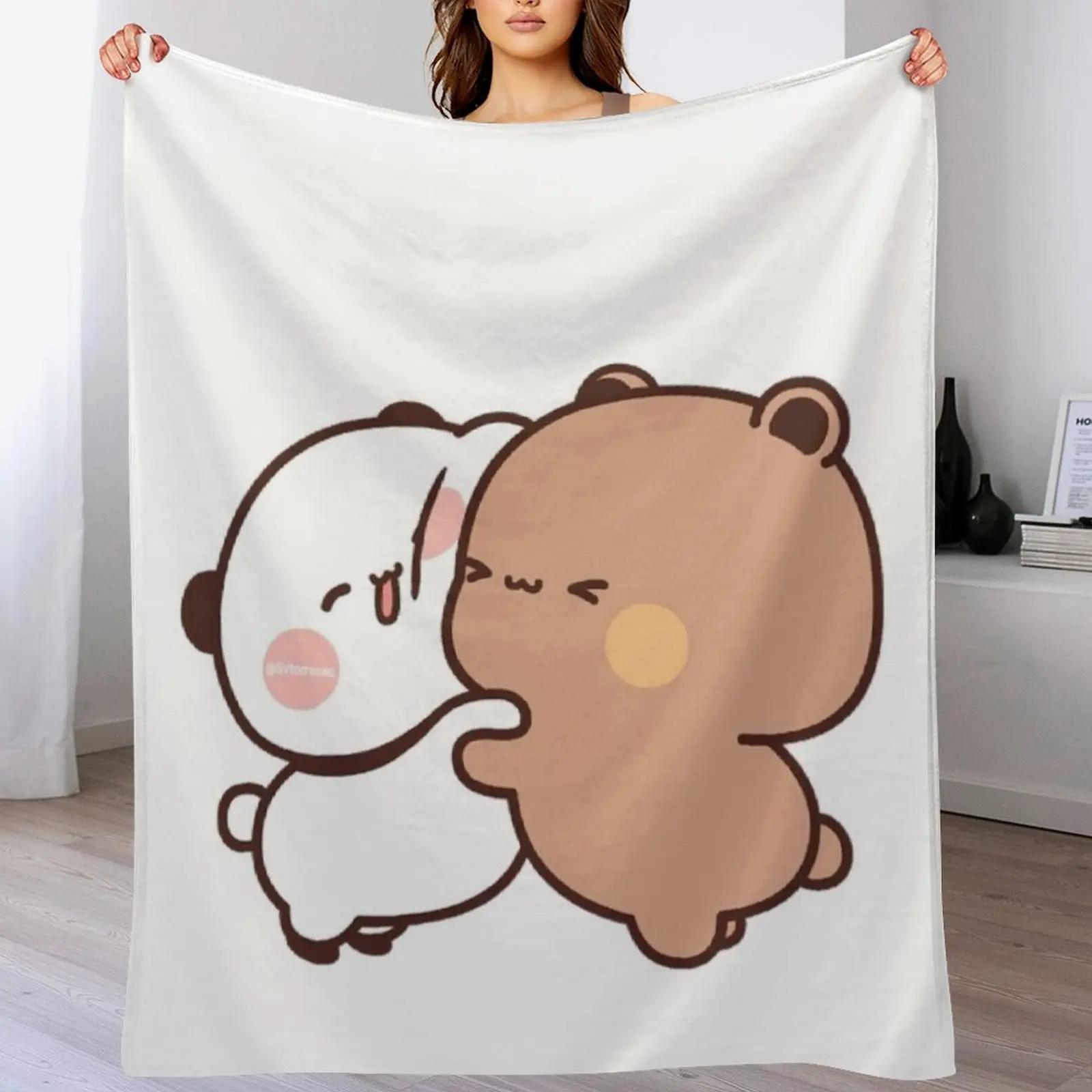bubu dudu Throw Blanket Ultra Soft Flannel Fleece Blanket for All Seasons 102x76cm(40x30in)